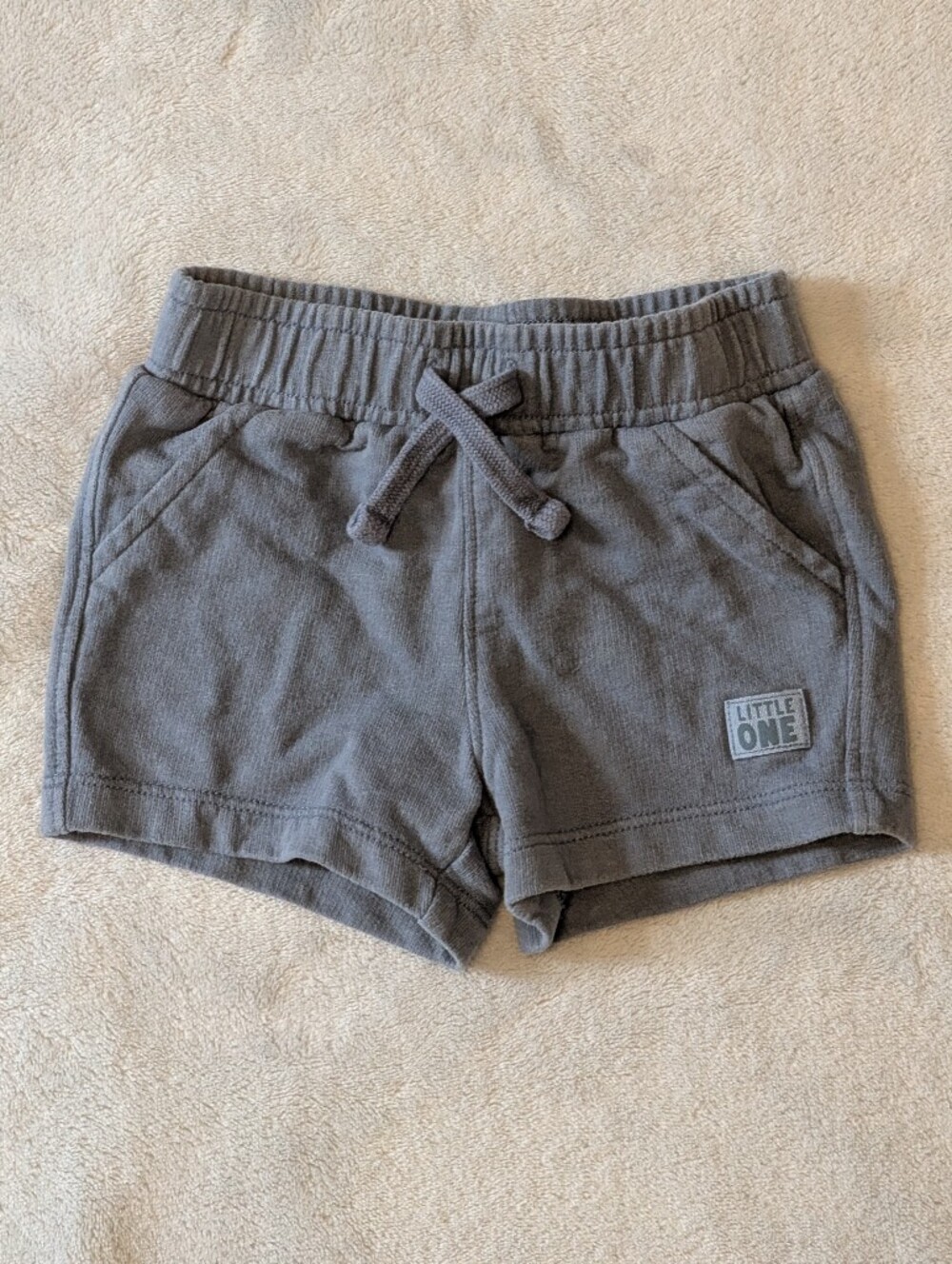 Carter's Little One Knit Drawstring Shorts